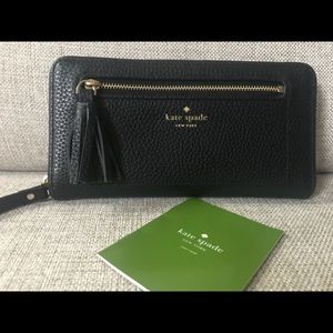 Kate spade black wallet